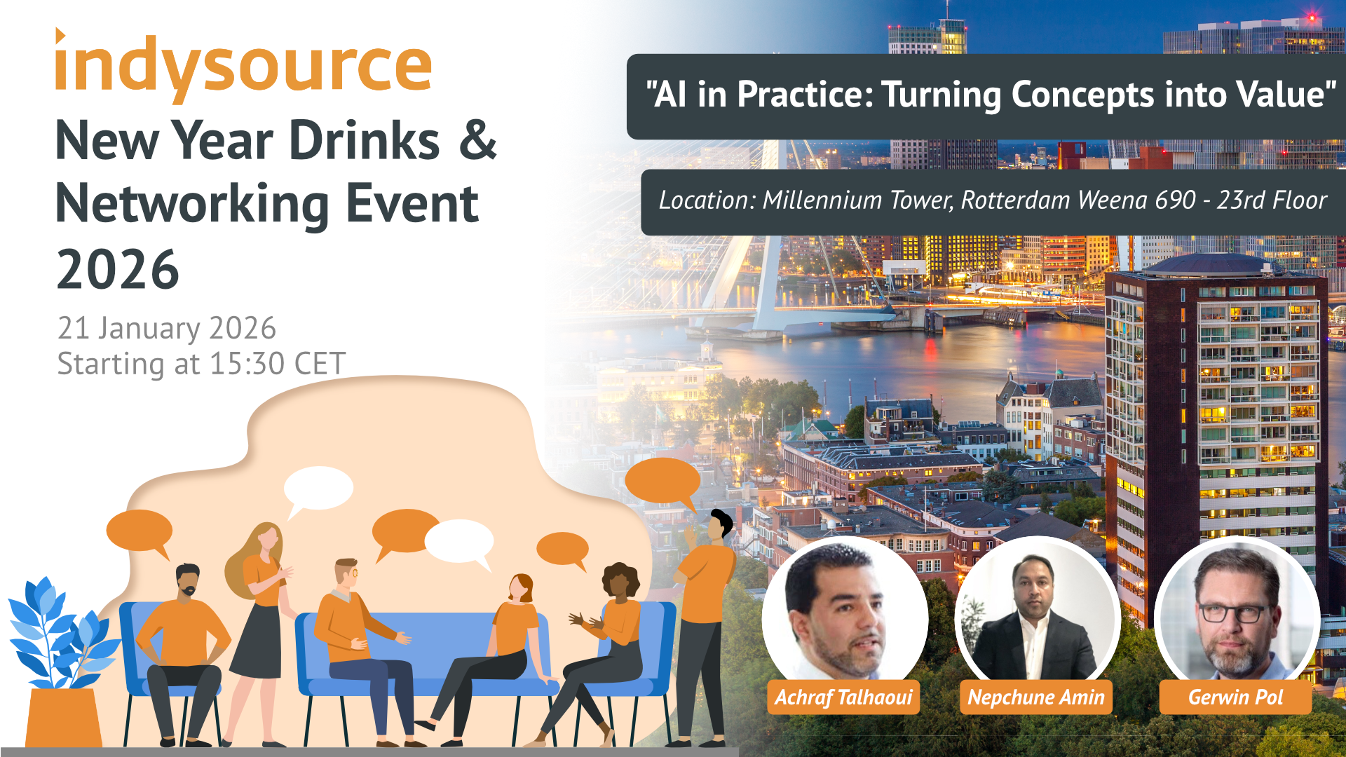 indysource New Year Drinks & Networking Event 2026